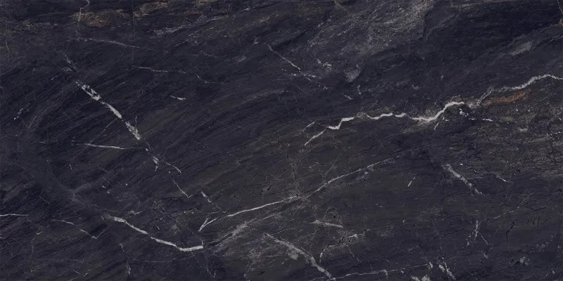 Mexen Sintra Zwarte monster van geglazuurd gerectificeerd gres G1, vloer- en wandtegel, hoge glans - TL204-00-S