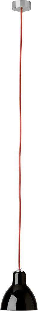 Rotaliana Luxy H5 hanglamp Zwart met rode draad