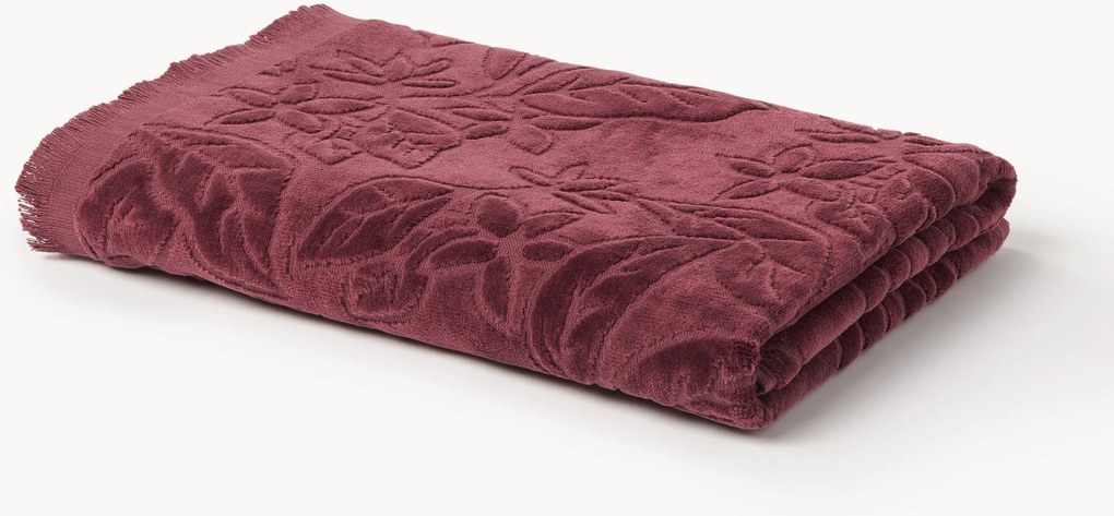 Fluwelen handdoek Rosaria, in verschillende formaten