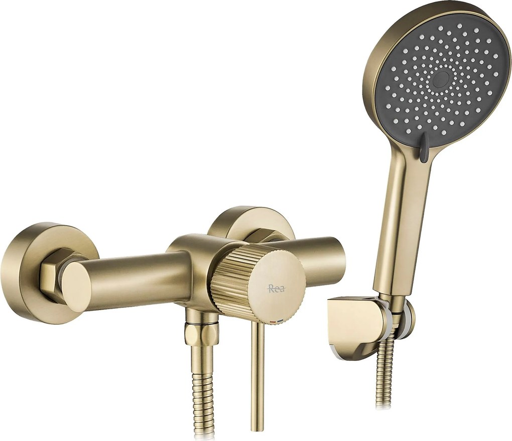 Douchemengkraan Rea Lungo Stripe Brush Gold