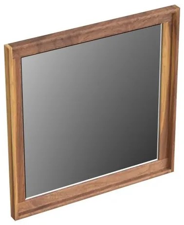 Forzalaqua Reno 2.0 spiegel 50x50cm Vierkant zonder verlichting met frame Massief Eiken Pure Walnut 8070565
