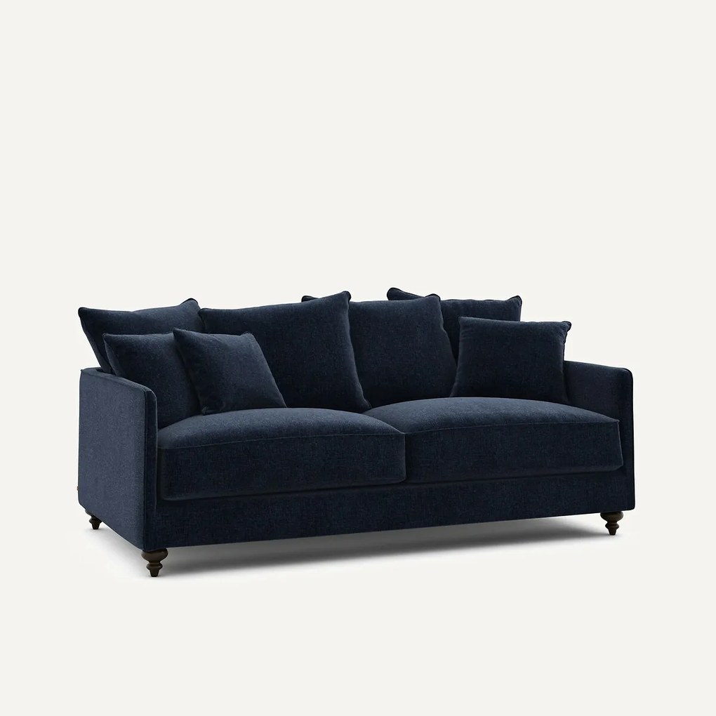 Slaapbank, chenille fluweel, LAZARE