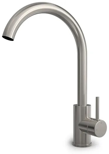 Hotbath BUDDY Wastafelkraan - met draaibare uitloop Geborsteld nikkel B104GN