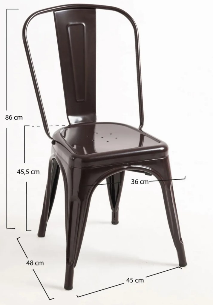 Set 4 Torix Stoelen