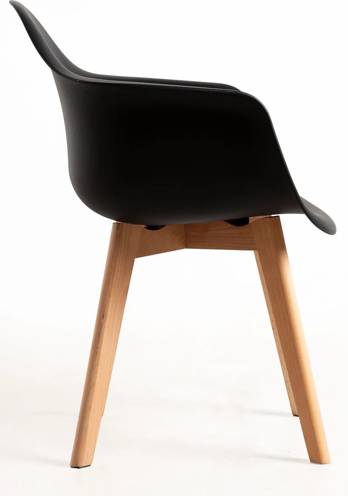 Set 4 Belu Polypropyleen Stoelen