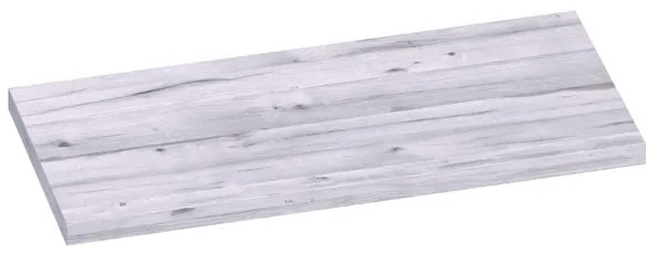 BRAUER MFC Wastafelblad - 100x46x4cm - zonder kraangat - MFC - Birch TB-MFC100BR36