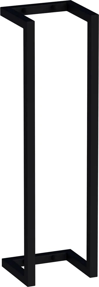 Brauer handdoekrek 60cm zwart mat