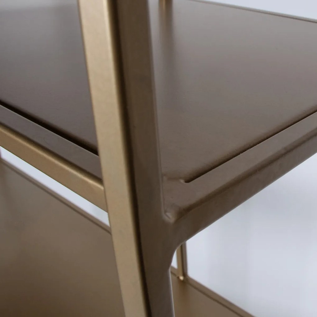 BePureHome Valued Stellingkast Van Antiek Messing - 90x30x196cm.