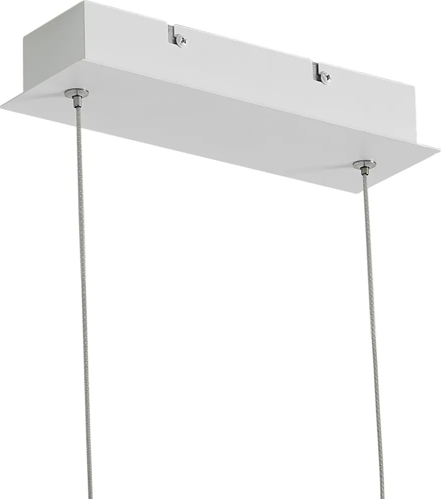Hanglamp wit incl. LED 3-staps-dimbaar 2700-4000K met dipswitch - Keane