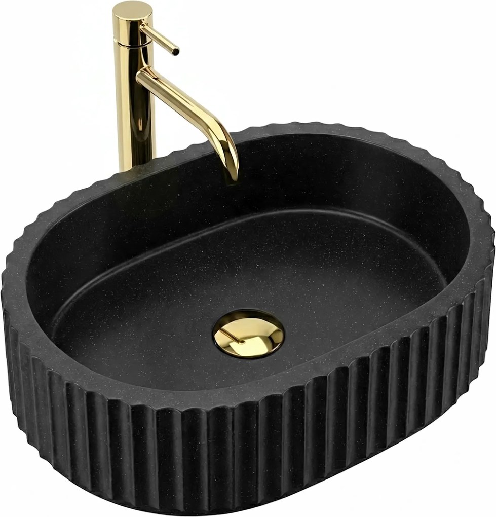 Opzetwastafel Rea Margaret Black