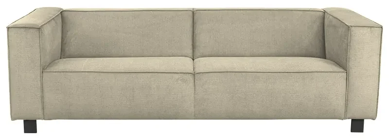 3 zitsbank - Flaska - stof Regain beige 01