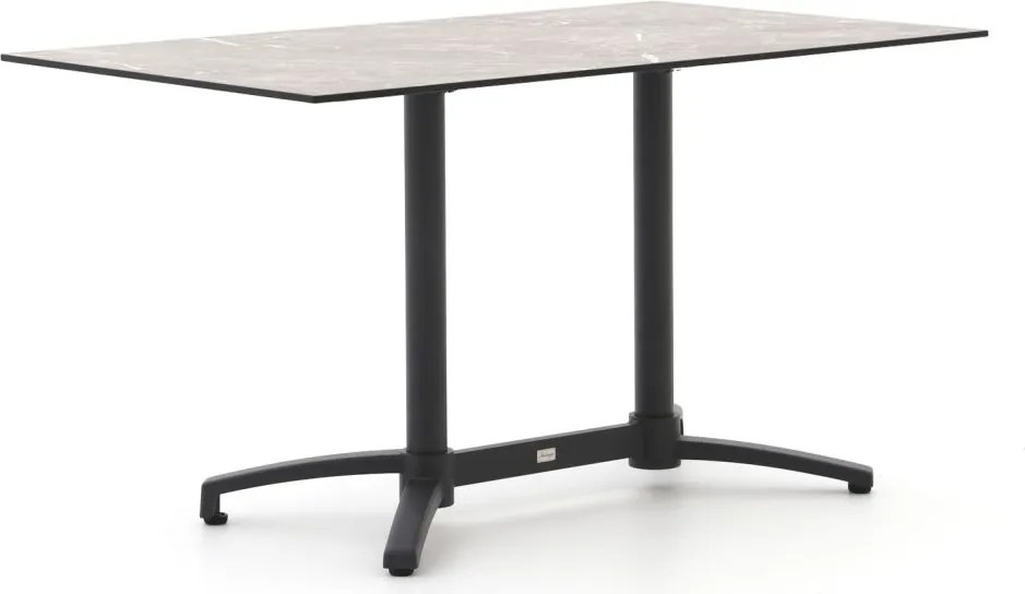 Inklapbare tafel Bellagio  | Vierkant  | Tuintafel Kunststof | 140x80cm | 4 personen | Kees Smit Tuinmeubelen
