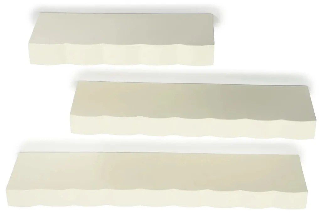 By-Boo Prinz Wandrek Set Van 3 Beige - 66x14x4cm.