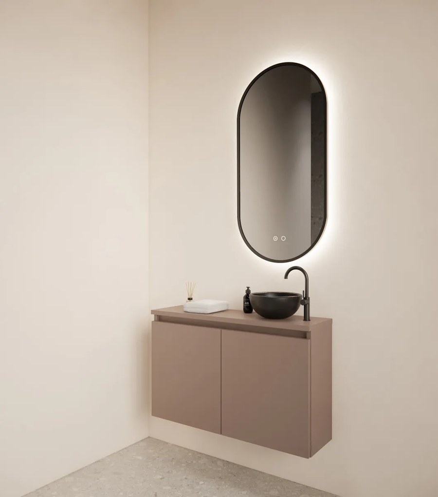 Gliss Design Echo toiletmeubel 80cm latte