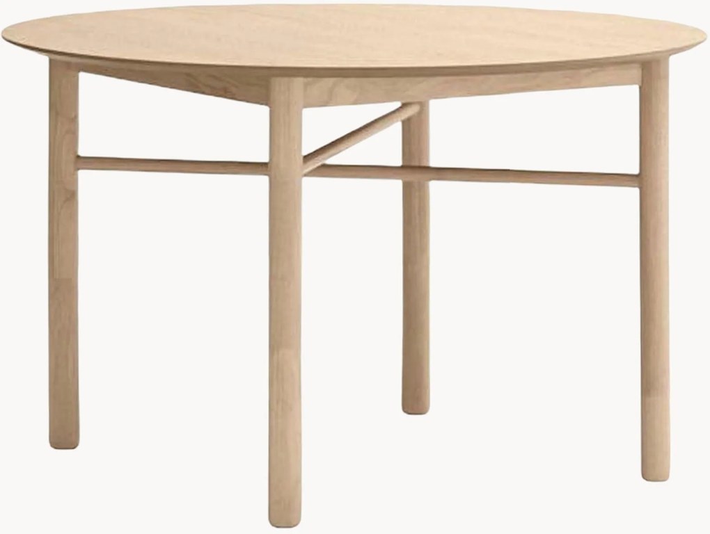 Ronde eettafel Junco met rubberhouten poten