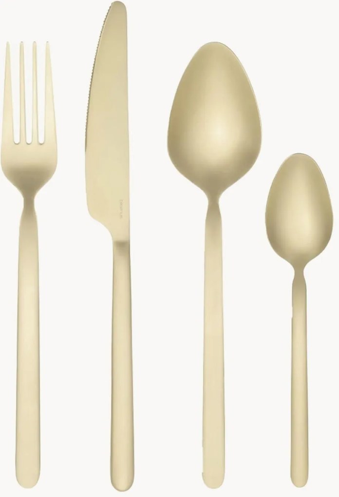 Bestekset Stella Champagne (4 personen), 16-delig