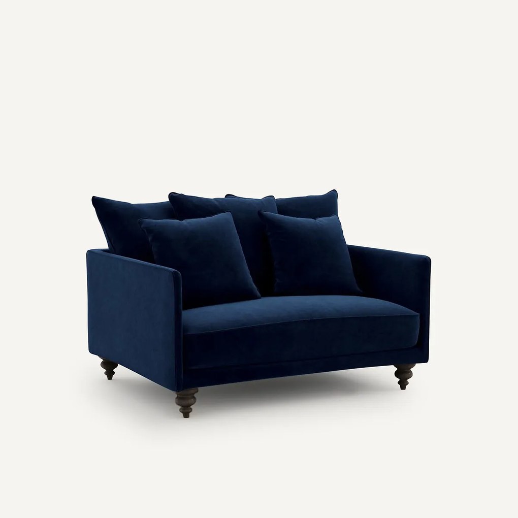 2-zits fluwelen bank, Lazare