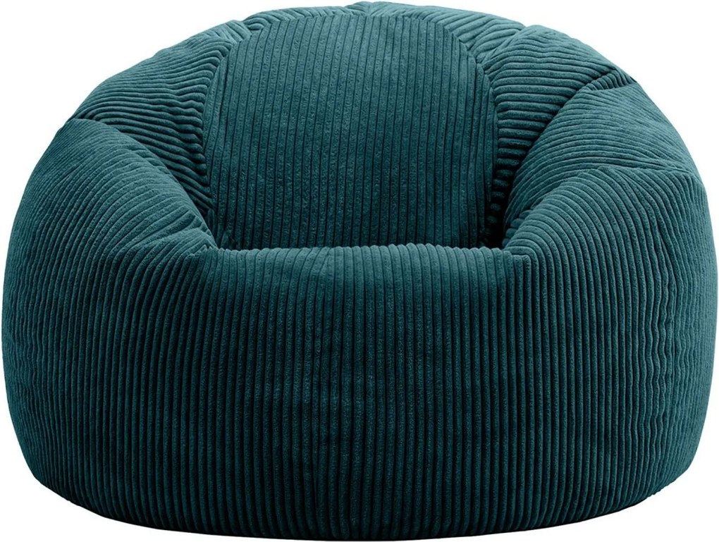 Cloudy Zitzak Corduroy - Donkergroen