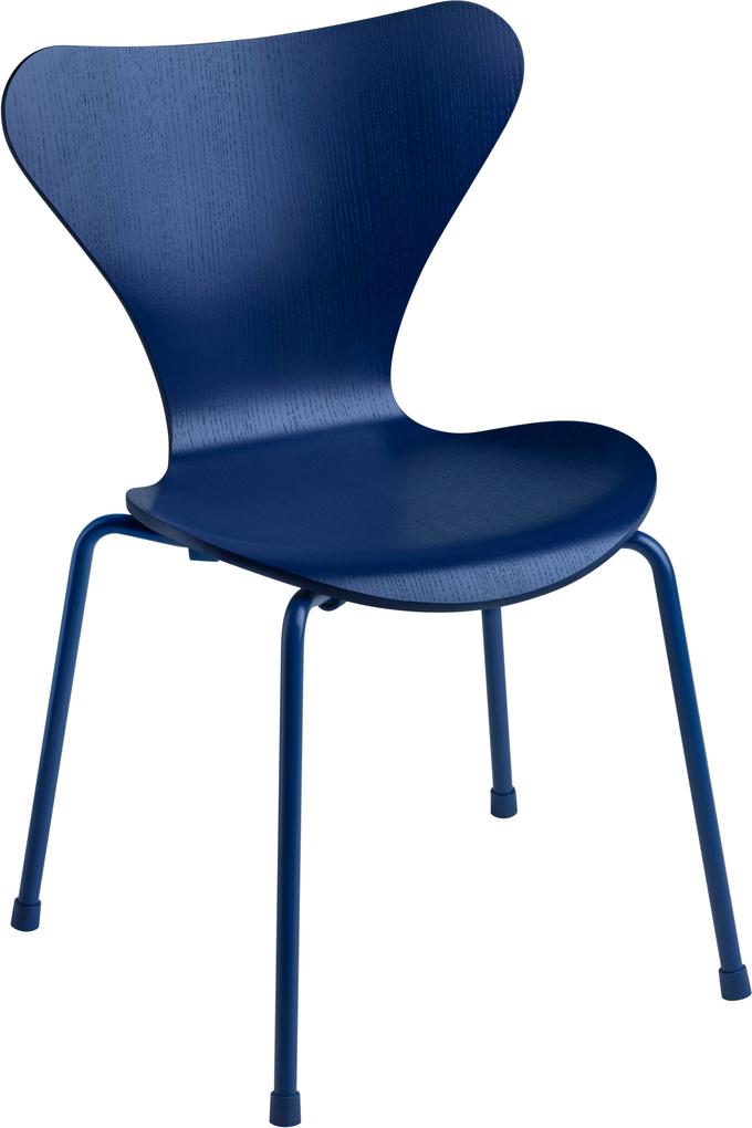 Fritz Hansen Vlinderstoel Series 7 kinderstoel blue