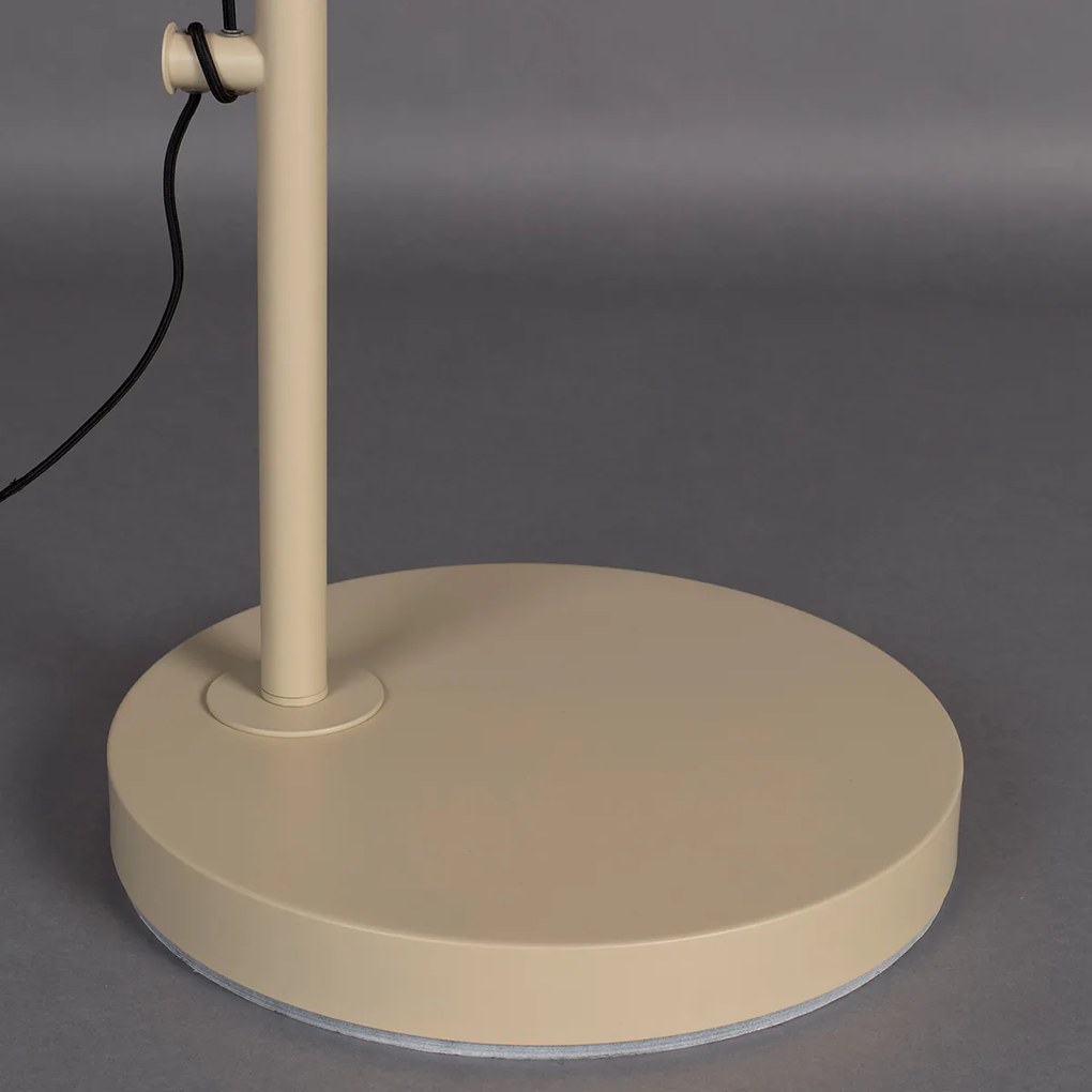 Dutchbone Liwa Design Boogvloerlamp Creme