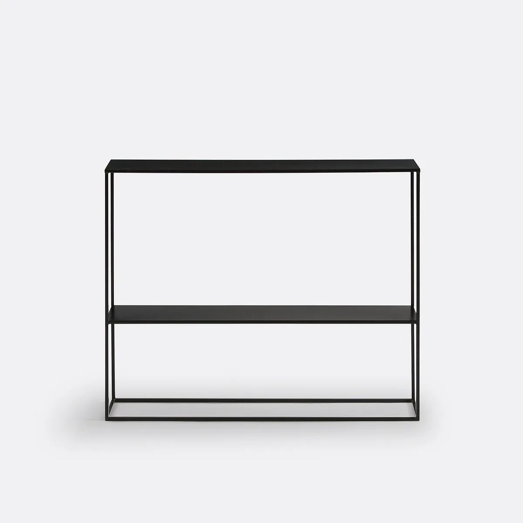 Stalen metalen wandtafel, dubbel blad, Miva