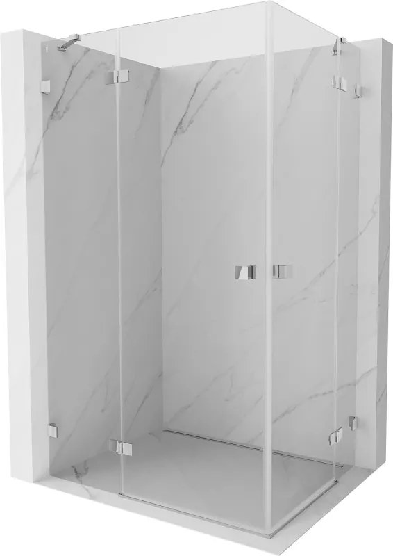 Mexen Lunar Duo douchecabine draaideur links 105 x 70 cm, transparant, chroom - 834-105L-070P-01-00