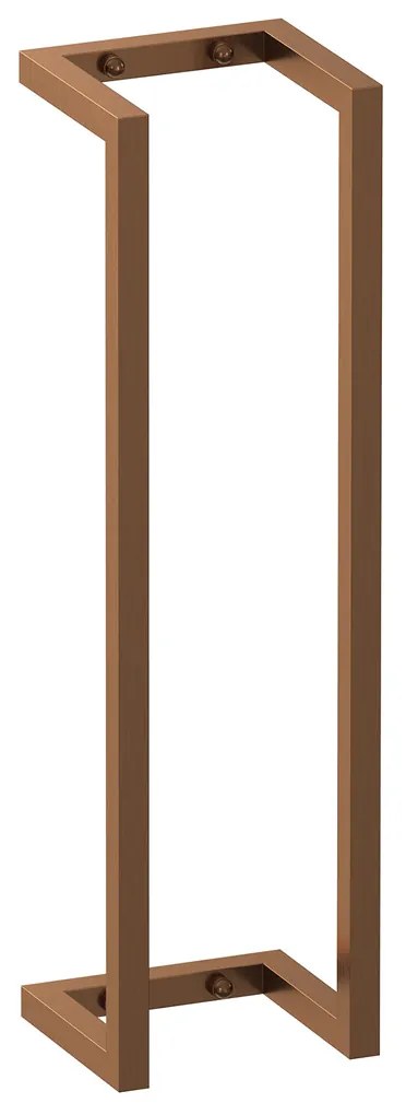 Brauer handdoekrek 60cm koper geborsteld PVD