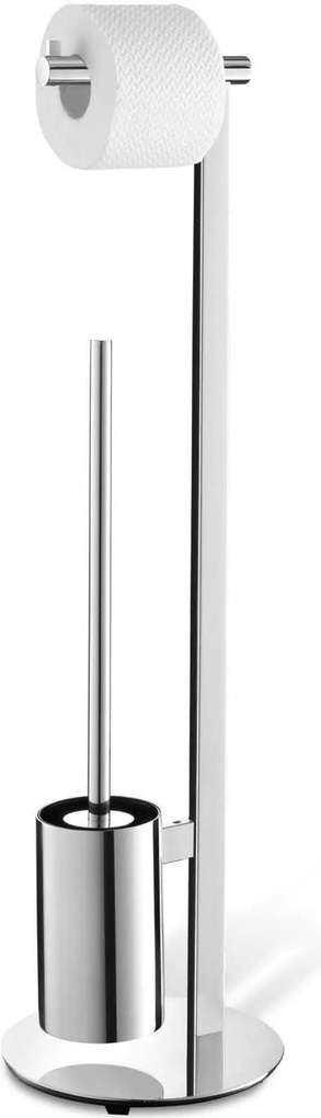ZACK Scala Toiletbutler Ø 20x72 cm glans RVS