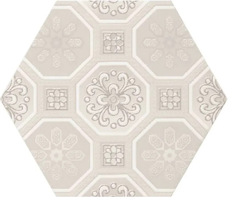 Tegel Vodevil Decor Ivory Creme Meerkleurig Keramiek 17.5x17.5