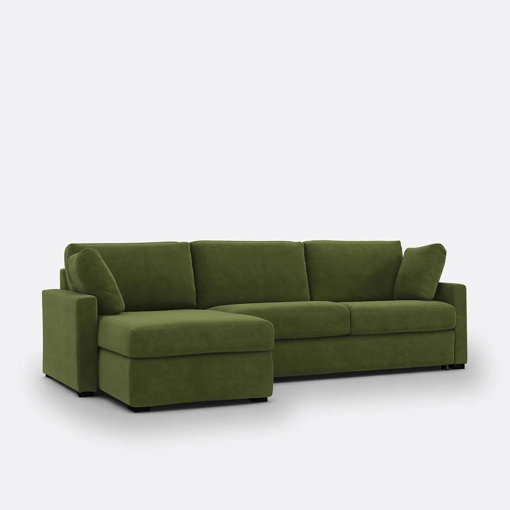 Comfort BULTEX® fluwelen hoekslaapbank, Timor