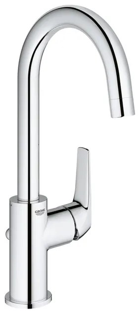 GROHE Start Flow waterbesparende wastafelkraan L-size met afvoerplug chroom 23811000