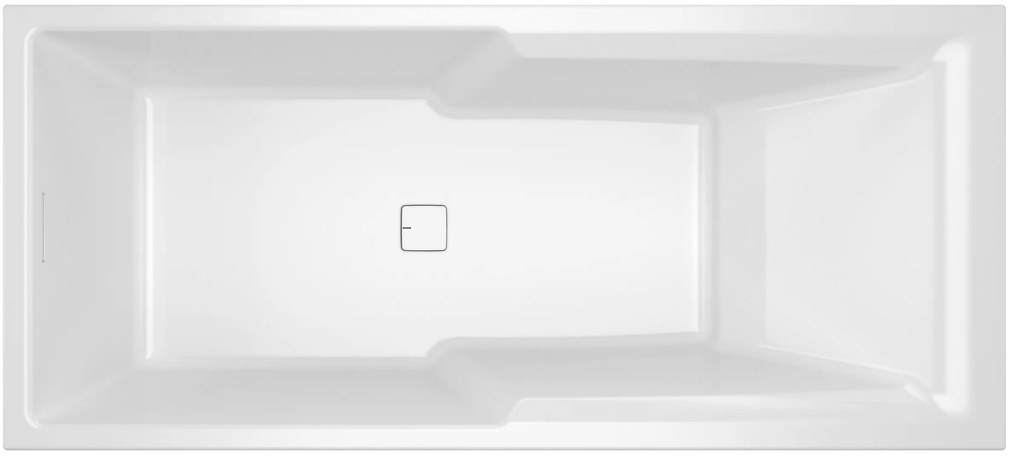 Riho Still Shower inbouw ligbad 180x80cm wit glans