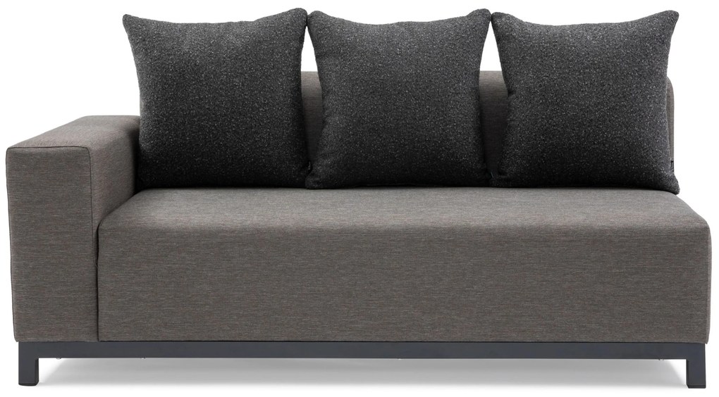 Hoek loungeset 6 personen Outdoor textiel Grijs De Laan Projects