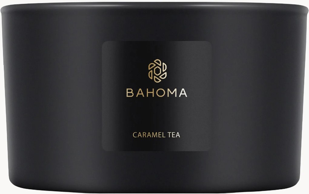 Geurkaars 3-lonts Caramel Tea (bergamot, mandarijn, kardemom)