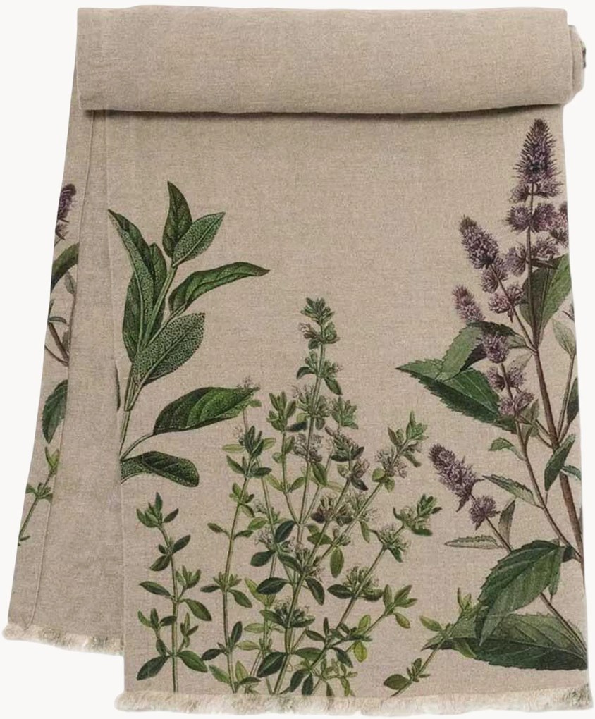 Linnen douchehanddoek Fine Herbs