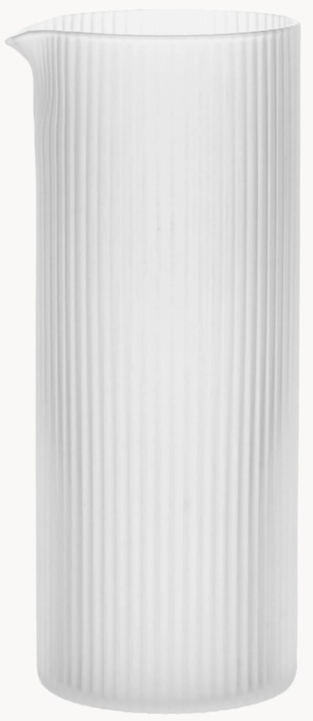 Mondgeblazen karaf Ripple met groefreliëf, 400 ml