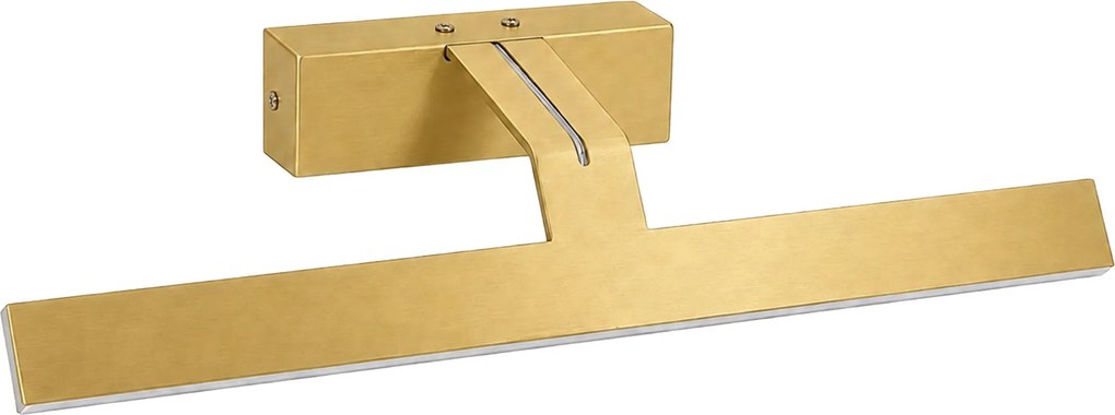 Badkamer LED-wandlamp SWE007-1W 43cm BRUSH GOLD