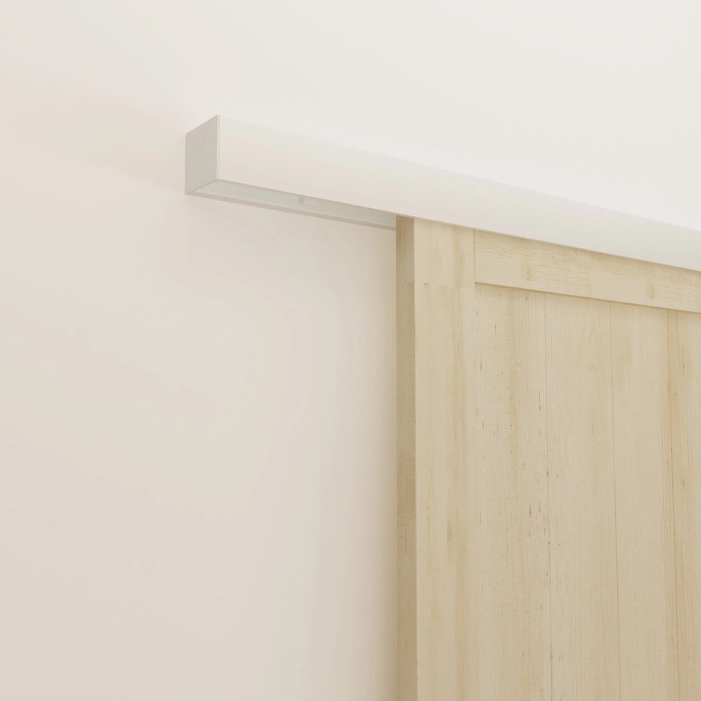 Schuifdeursysteem Modern Wit 200cm