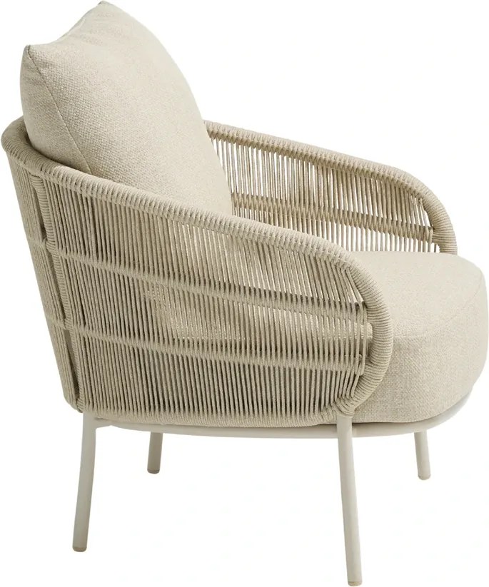 Taste by 4 Seasons Forma loungestoel Linen Loungestoel beige weerbestendig