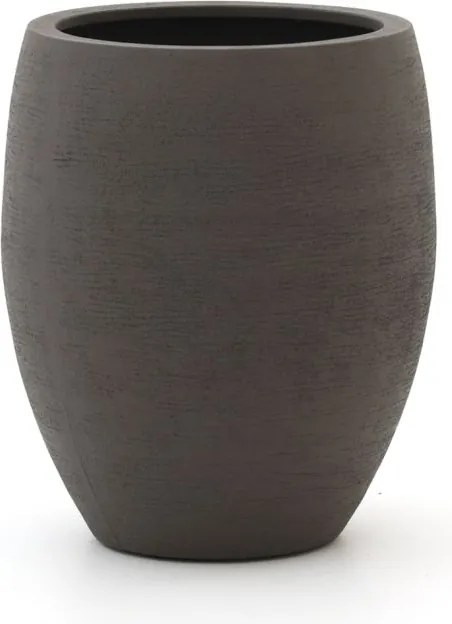 + 15% kassakorting | Bloempot Luca Lifestyle Terreno | Taupe Kunststof  | ø55cm | Geschikt voor buiten en binnen | Kees Smit Tuinmeubelen
