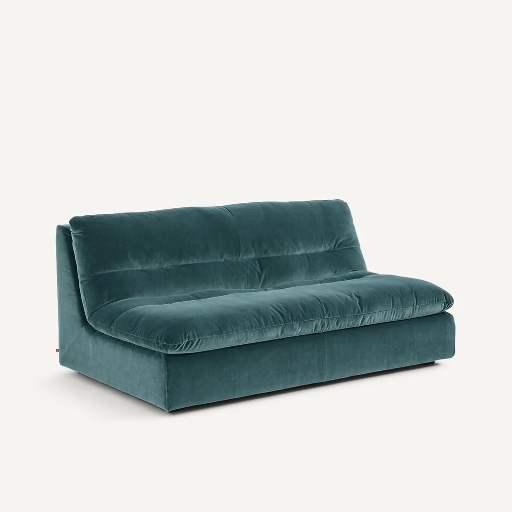 3-zits modulaire zetel in fluweel, GIULIANO