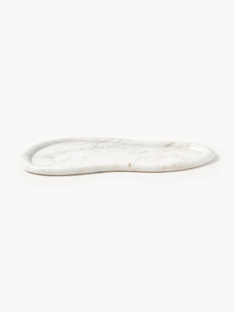 Decoratief dienblad Meringue van marmer