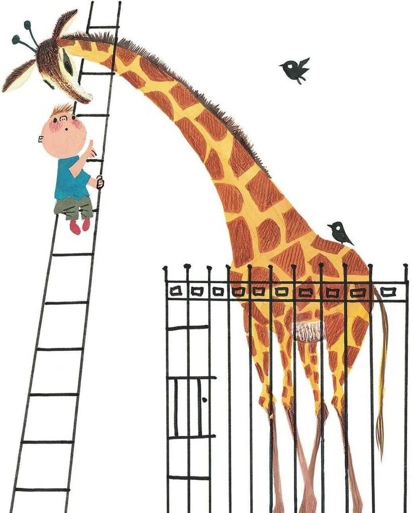 KEK Amsterdam Giant Giraffe behang