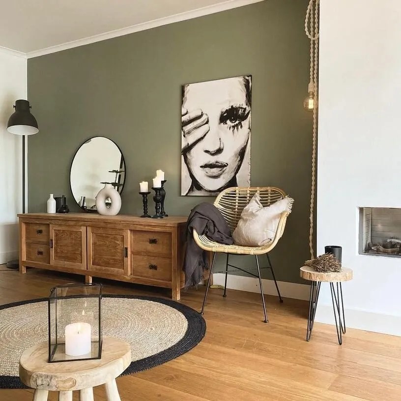 Vloerkleed Nico jute rond | Casa Caron
