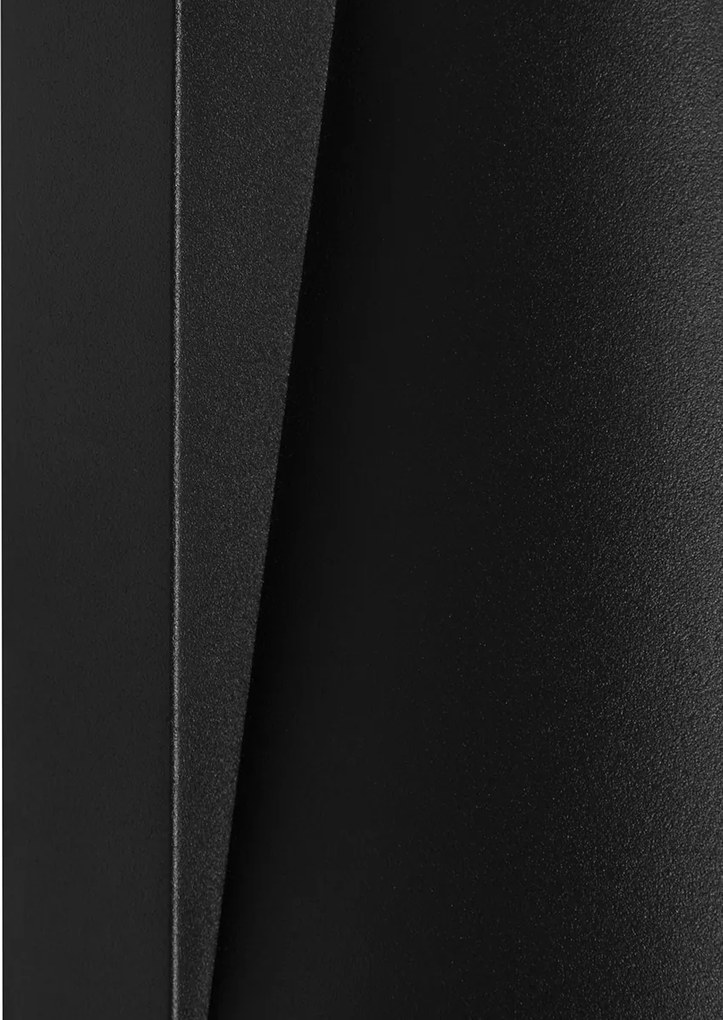 Smart buiten wandlamp zwart IP44 incl. Wifi GU10 - Femke