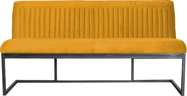 Eetkamerbank - Lara - stof Element goud 08 - 140 cm