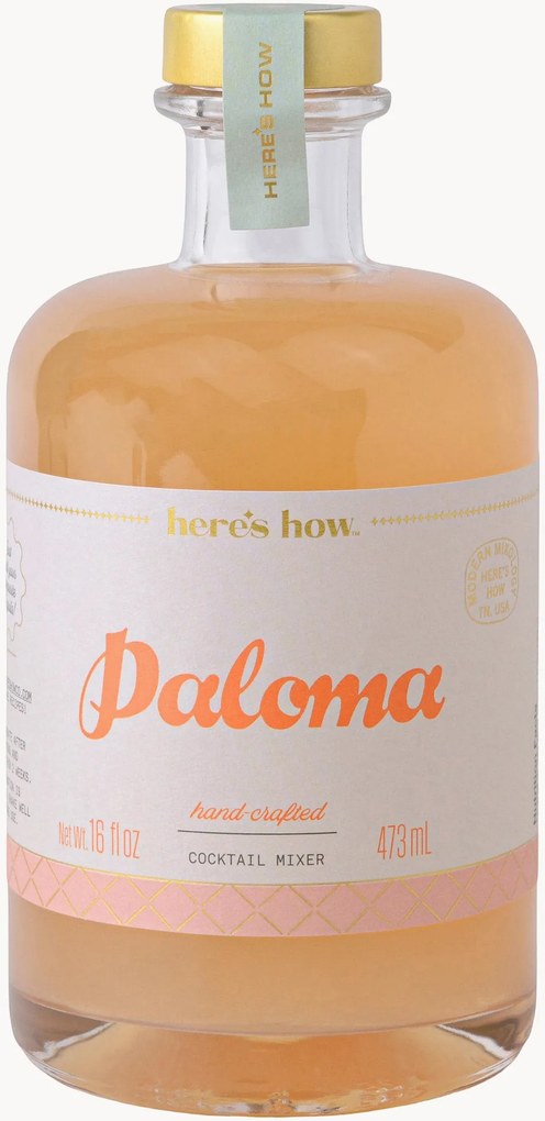 Handgemaakte cocktailmixer Paloma