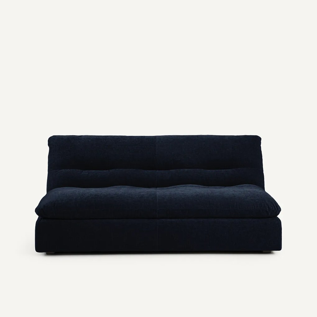 Modulaire 3-zits bank in chenille fluweel, Giuliano