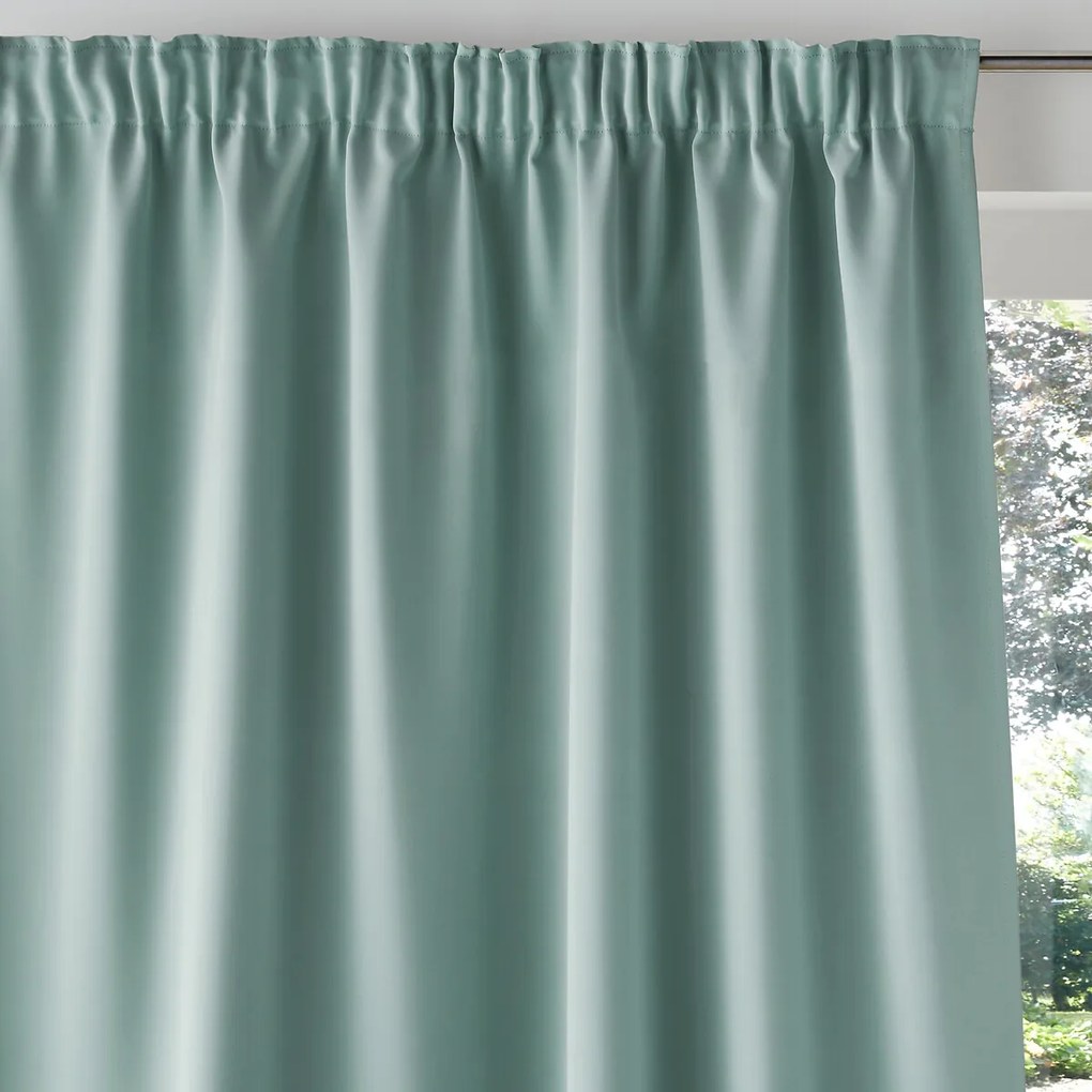 Verduisteringsgordijn, met aangerimpelde bies en golf, VODA