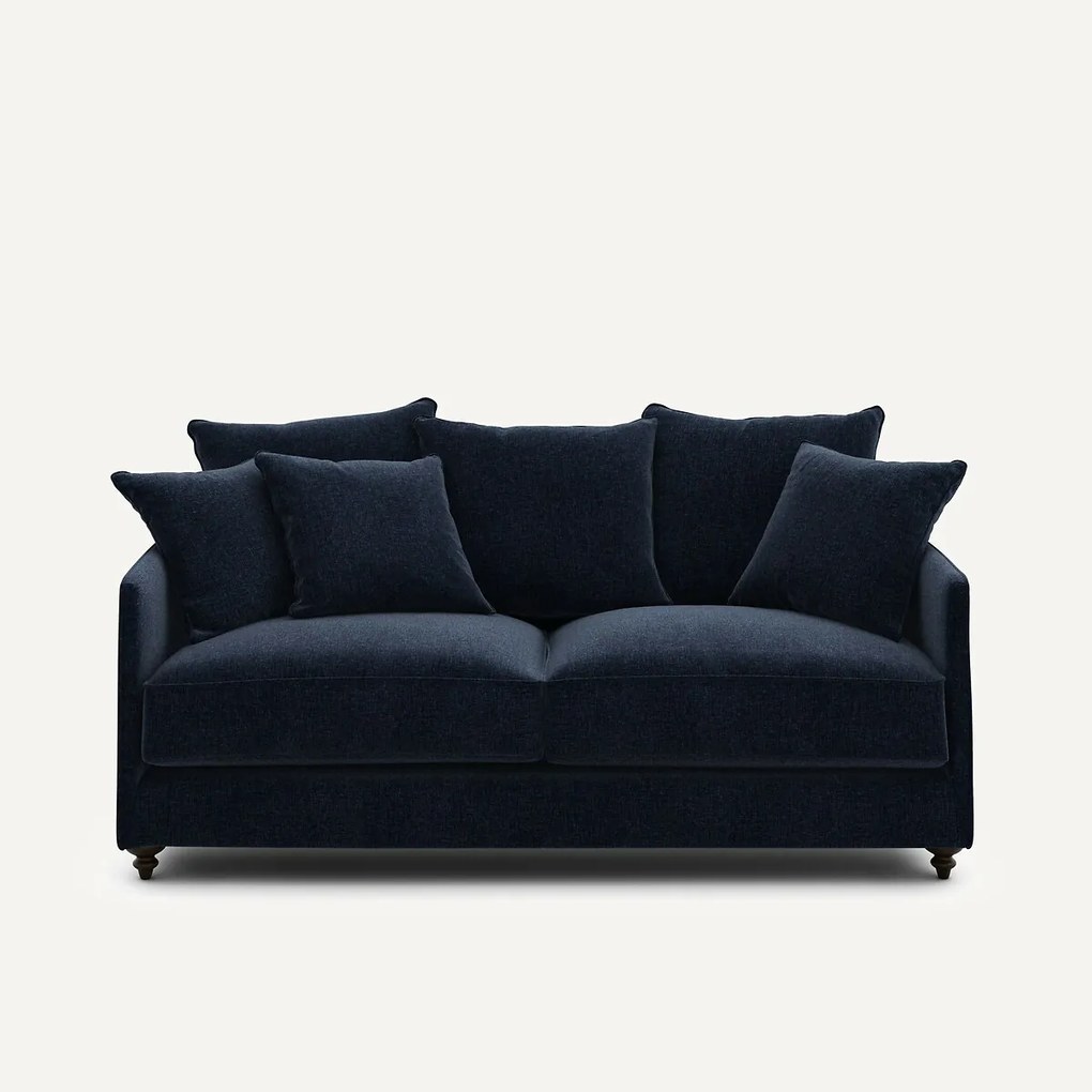 Compacte slaapbank, chenille fluweel, Lazare